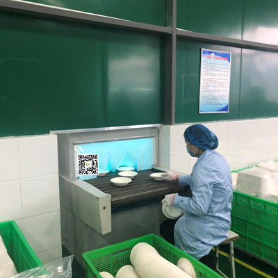 Taispeántas ceardlann táirgeachta earraí boird Sugarcane bagasse