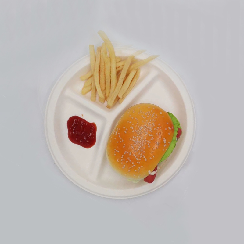 Pláta bagasse urrann 9 orlach 3