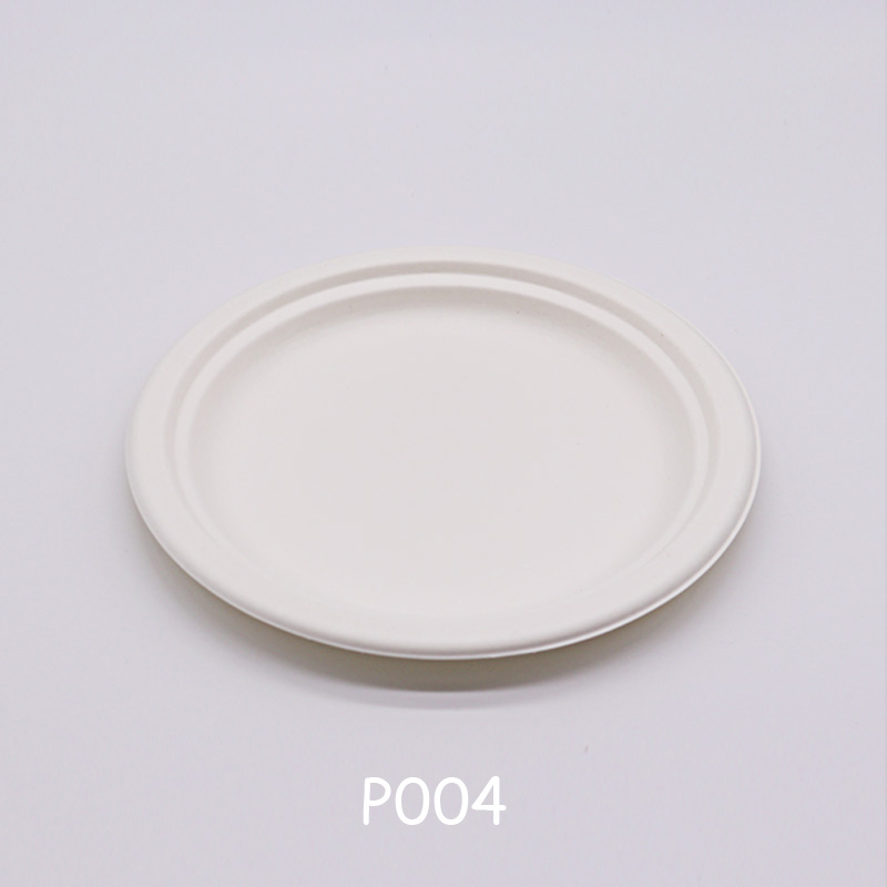 Pláta Laíon Bagasse Indiúscartha 6 orlach