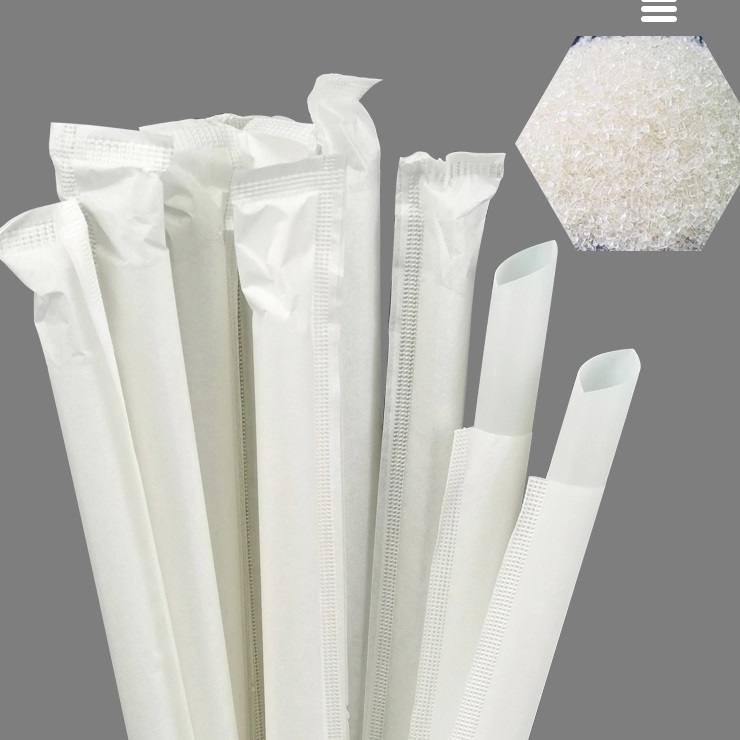 Straws PLA le haghaidh Deoch Te agus Fuar Bith PLA Tuí